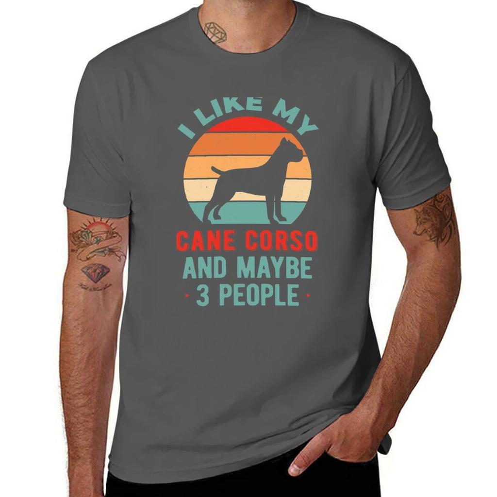 Funny Cane Corso Tshirt Independence Day Short Sleeve Tshirt