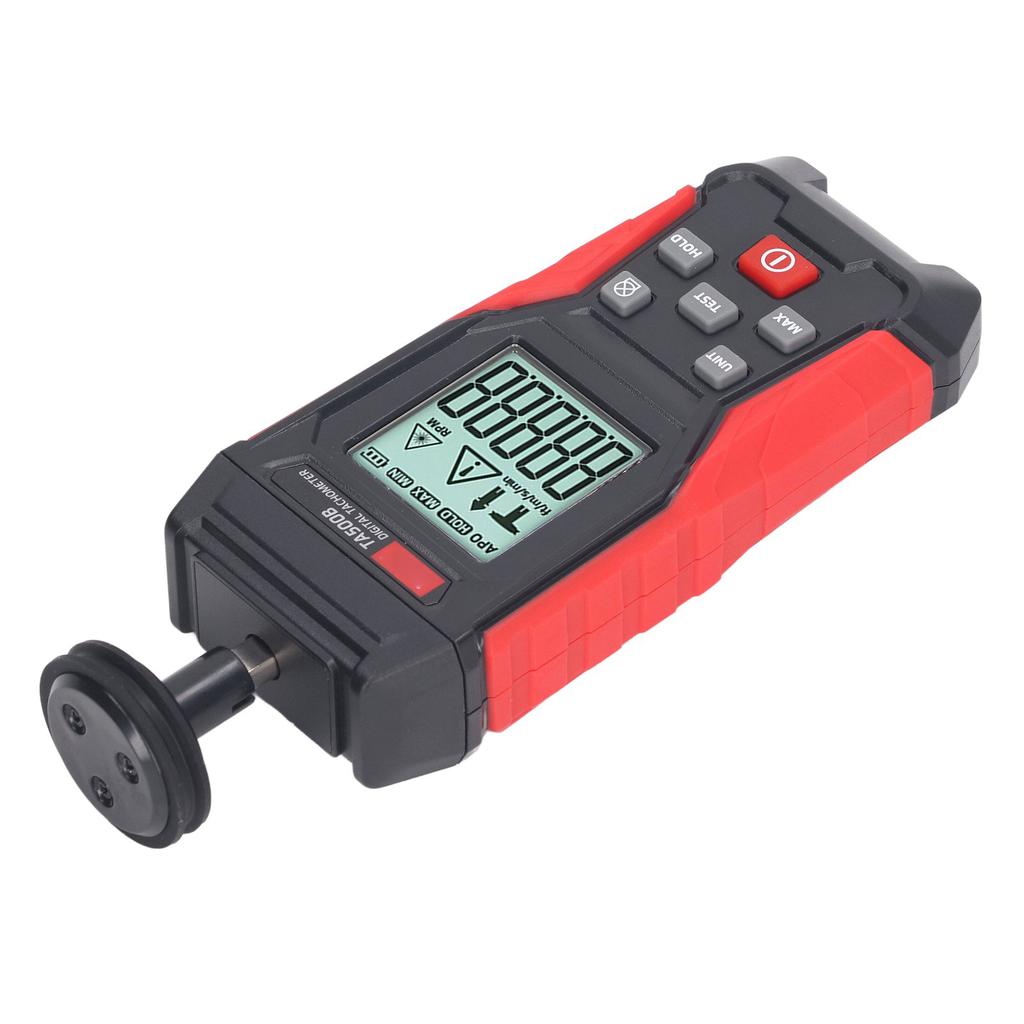 Contact Measurement Digital Tachometer Realtime Maximum Minimum Values Contact Type Tachometer