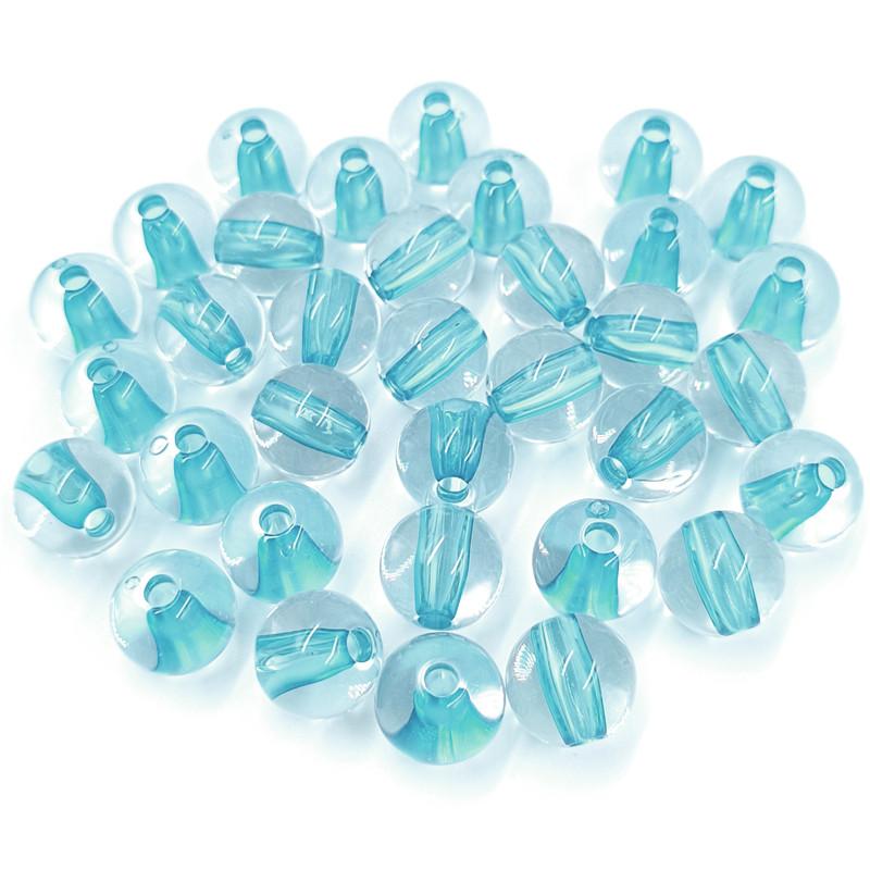 14mm Bracelet Necklace DIY Transparent Accessories For Jewelry Making Pearl Spacer Loose Beads Acrylic Round Beads  Accessories