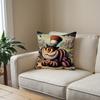 Cheshire Cat Pillow Cover: Bring the Magic of Wonderland Home! Sofa Cushion Cover, Bedroom Room Home Decoration
