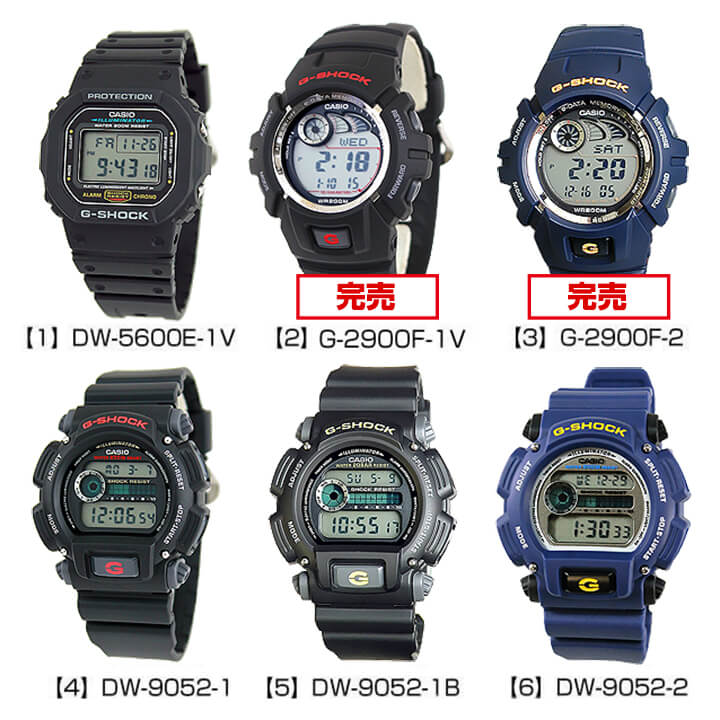 Montre bracelet homme G-SHOCK élégante numérique étanche décontractée noir bleu modèle 5600 9052 adaptée sports activités de plein air. super cadeau graduation garçons comme