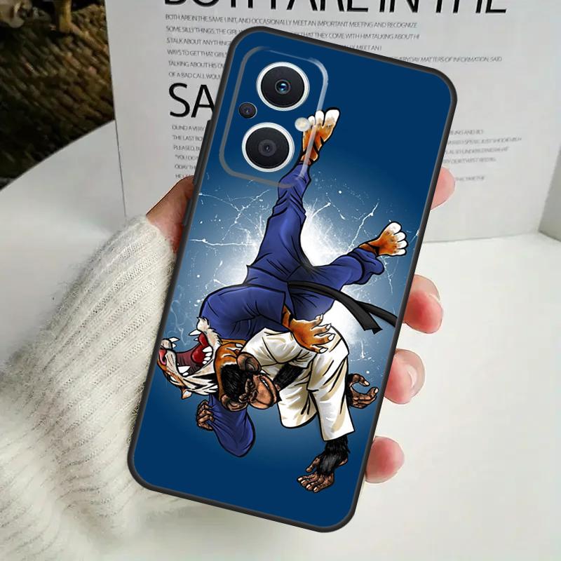 Judo Case For OPPO Reno 13F 14F 12F 10 11 12 13 14 Pro 8T 7 8 Lite OPPO Find X6 X5 X8 X9 Pro Cover