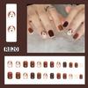 Frühling und Sommer Wind Tragen Nagel Reiner Wunsch Nagelpflaster Aufhellend Abnehmbares Nagelstück Langes und kurzes Nagelstück Fertigprodukt