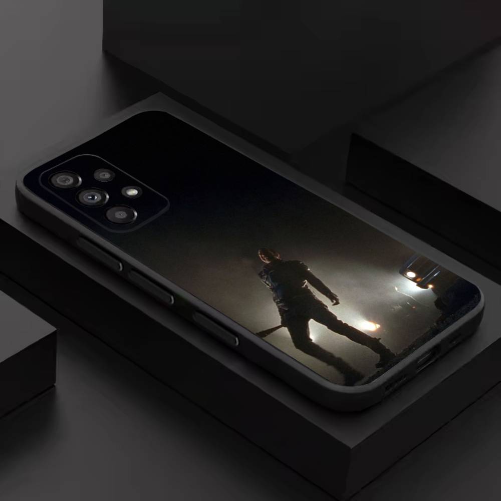 

Daryl W-Walking D-Dead Phone Case For Samsung S 26,25,24,23,22,30,21,10,9,Ultra,Plus,Lite,FE,4,5G Black Soft Case SamsungS21ULTRA