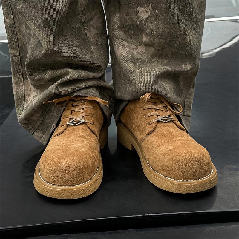 

Модная кожаная обувь для мужчин, из натуральной кожи, больших размеров, дизайнерская, высокого качества, формальная, на платформе, повседневная, модная, для бизнеса 38 бежевый