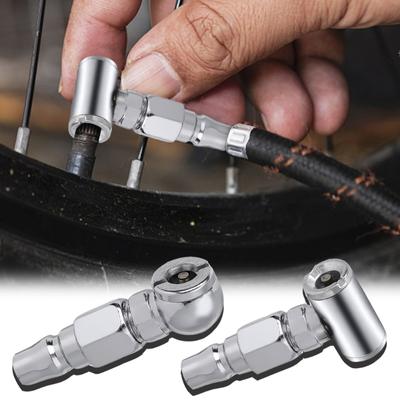 Autoreifen-Reparatur-Aufblasdüse, Einzel-/Doppelkopf-Reifenluftpumpe, Zubehör, Auto, Motorrad, Fahrrad, Reifenreparaturwerkzeuge