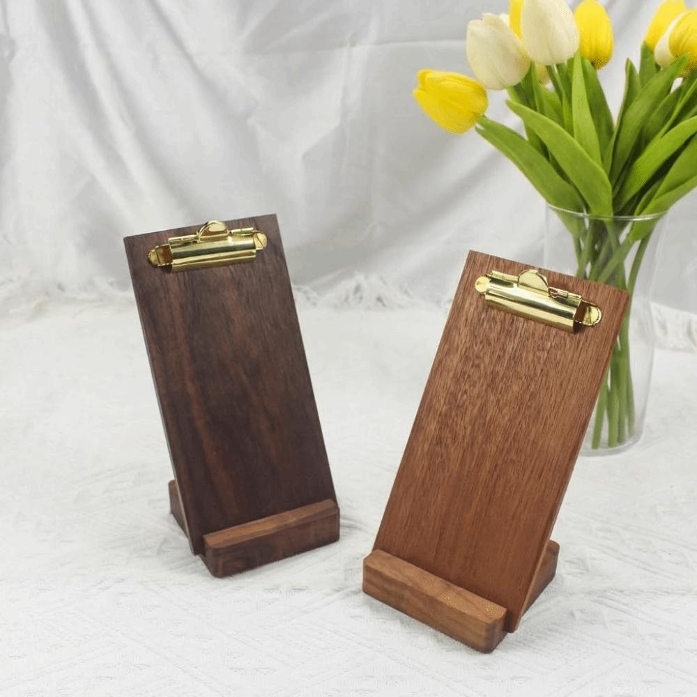 Universal Menu Display Stand Multifunctional Memo Menu Clip Receipt Holders Home Decoration