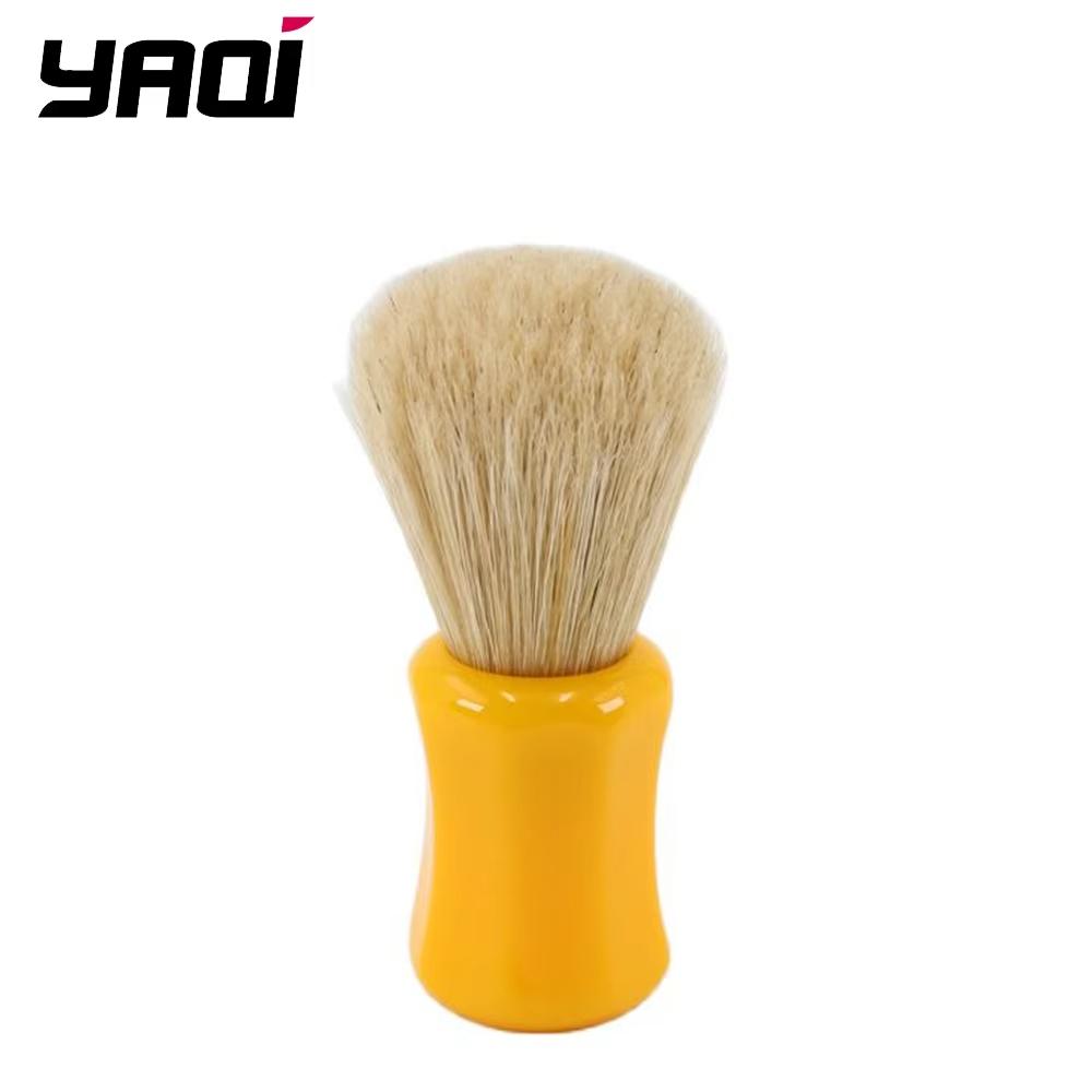 

YAQI Joy Butterscotch Color Handle Men 22MM Wet Bristle Knot Diameter Shaving Brush 55MM Handle Height Provide Minimalism Shave