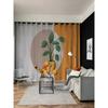 Cute Children Kitten High Shading Curtain Heat Insulation Drape Bedroom Home Living Room Bay Window Partition Curtain 2PCS