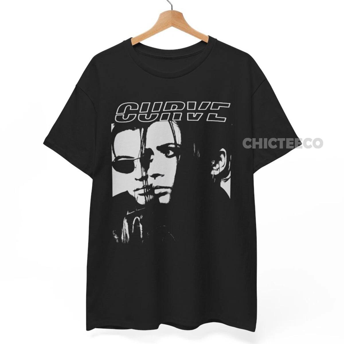 Curve t-shirt shoegaze,Shoegaze Band Tee 90s Music Alternative Rock Unisex Tee 2XL