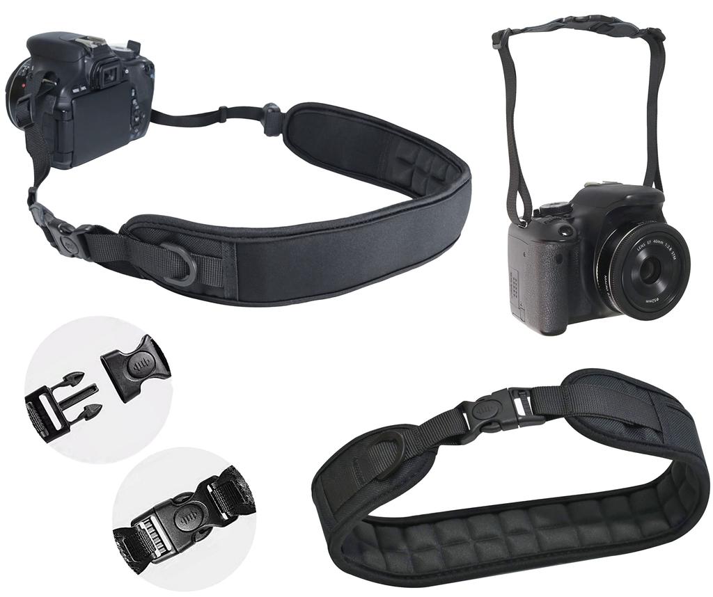 La Tonsai Camera Neck Elastic Air Cushion Neck Shoulder Shoulder Quick Release Sling for Quick Tripod Detachable Quick Detachable Strap, Strap, Strap,