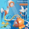 Douyin Trendy Radish Submarine Baby Bath Toy Shower Head for Ages 0-3