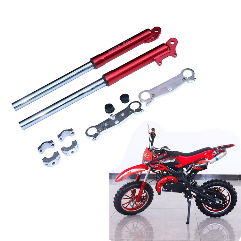 Motorcycle 510mm Front Fork Shock Absorption 25mm for 47cc 49cc 2 Stoke Mini Pocket Children Bike Motorbike Dirt Pit Bike Parts