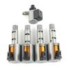 JF015E RE0F11A CVT Getriebe Magnetventil Satz Passend für Nissan Tiida Sylphy Sentra Versa Sunny Ventilkörper Teile