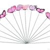 24 -fold Stakes Lawn Decorations Butterfly Outdoor for Party