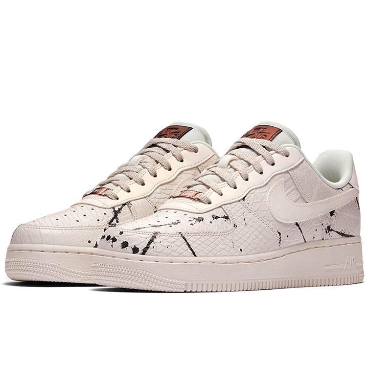 New Nike Air Force 1 Low Lx Phantom Snakeskin Women's 898889-007