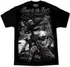 Ride Or Die Bad To the Bone Motorcycle American Flag David Gonzales DGA T Shirt