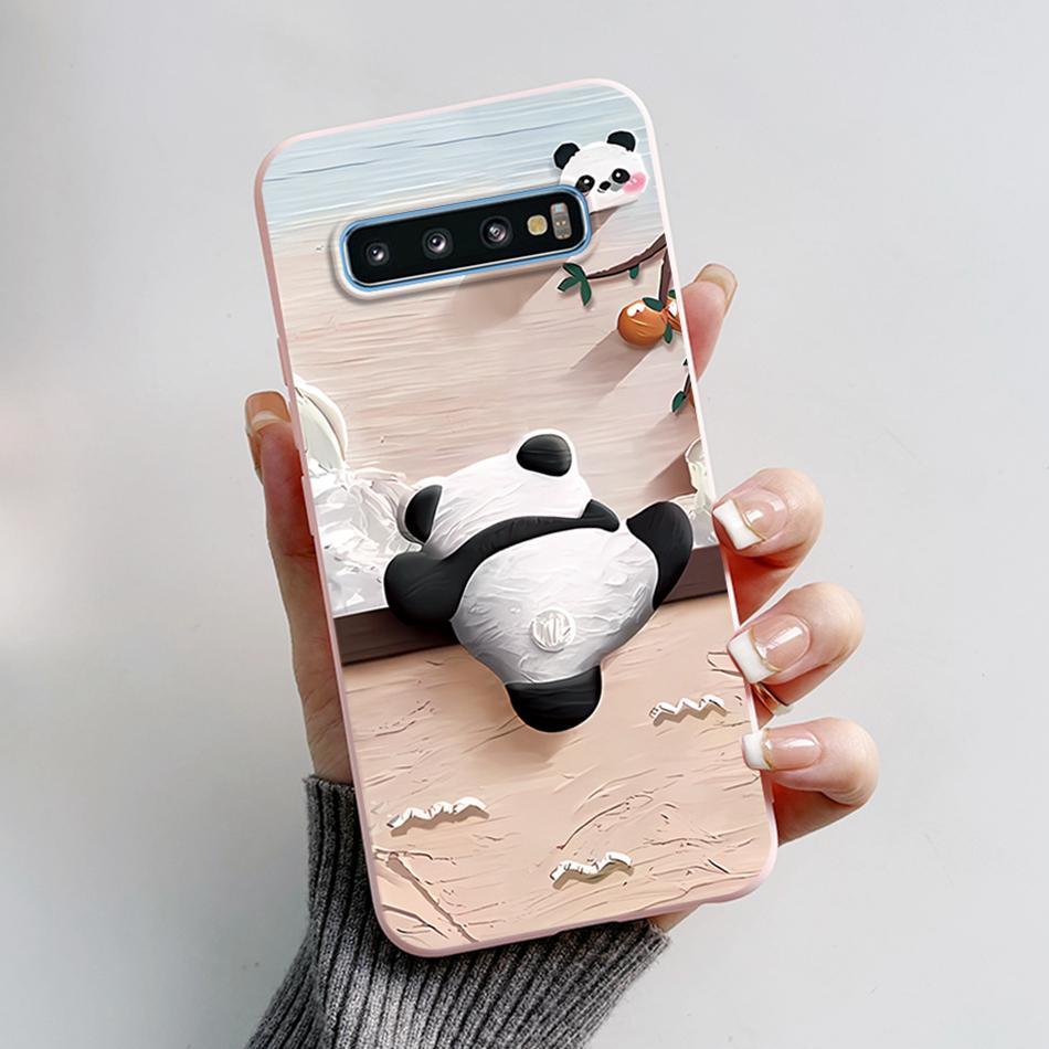 

For Samsung Galaxy S10 Plus Case SM-G975F Astronaut Phone Cover For Samsung S10 S10E SM-G973F SM-G970F S 10 S10Plus S10e Bumper Samsung S10