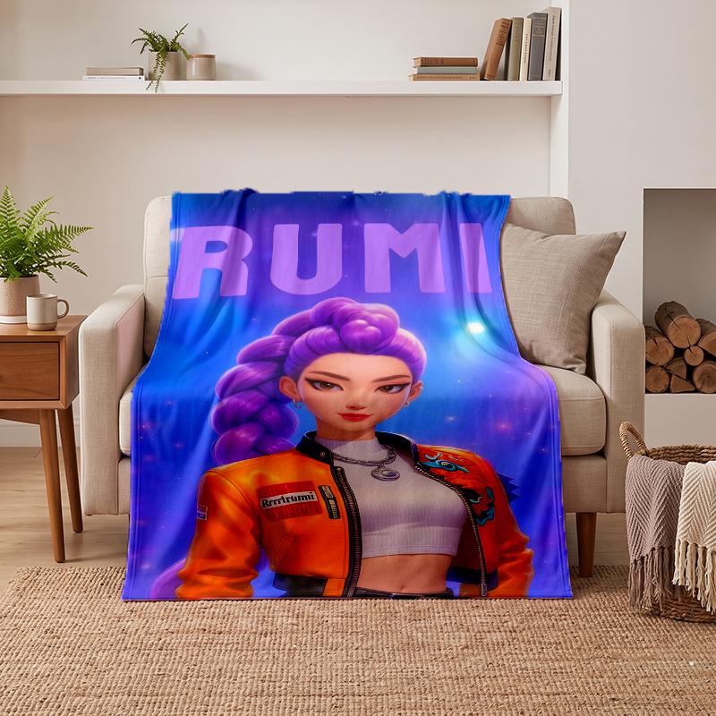 Rumi Morbide Calde Coperte di Flanella Comoda Coperta per Decorazione della Casa Regalo