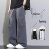 VUUG Men's American Retro Loose Fit Cargo Pants