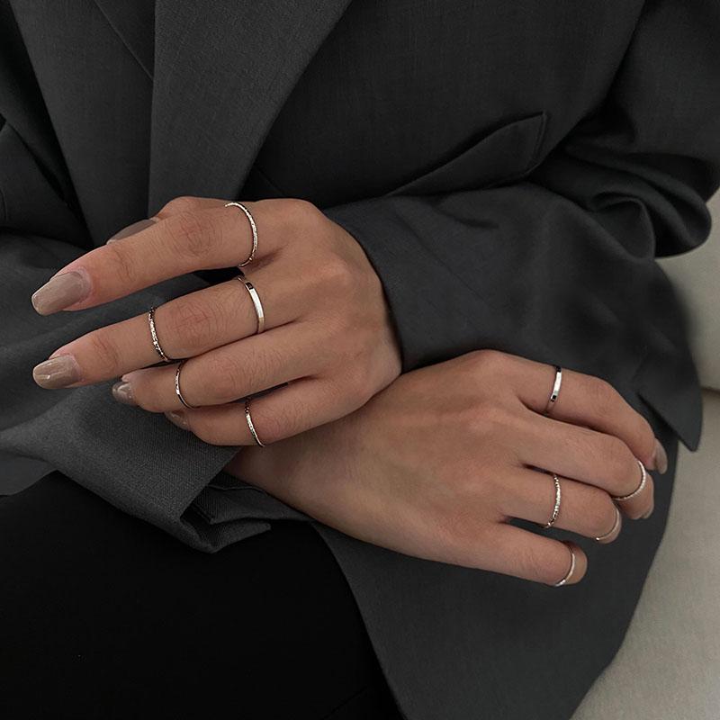 

10Pcs/Set Fashion Minimalist Midi Vintage Gold Silver Color Joint Rings Sets for Women Joint Classic Knuckle Finger Rings