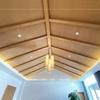 Farmhouse Retro Bamboo Ceiling Mats for Tea Rooms, Restaurants, and Log Cabins