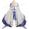 Ny Damselette Columbina Cosplay Kostym Peruk Spel Impact Fatui Cosplay Dräkter Kvinnor Rollspel Festklänning Outfits