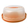Cake Carrier Keeper Stand Fits 10 Inch Holds Pies Transport Two Secure Side Closures