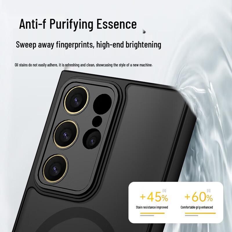 

KEKLLE Магнитный чехол для телефона с покрытием Soft-Touch для Samsung Galaxy S24