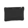 Recycled Black 3-Zip Cosmetic Pouch [7158.R086]