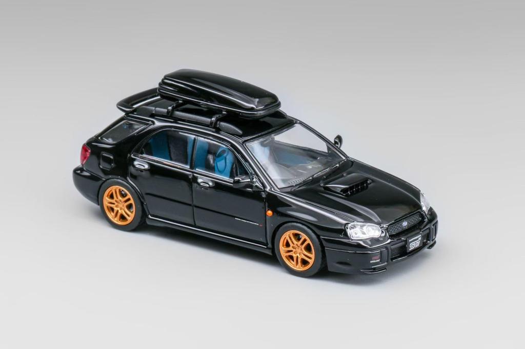Furuya Impreza WRX STI Subaru Impreza Wagon GG 8th generation black 1/64