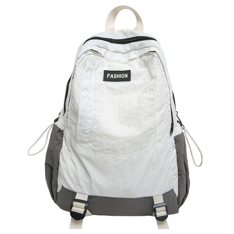 Schoolbag Ins Niche Lightweight Junior High School High School College Students Men and Women Backpack Sports Outdoor Mountaineering Travel Backpack