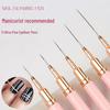 Japanische Nailart Liner Stifte: Set mit 5 Kupferröhrchen zum Zeichnen von Linien, Punkten, Blumen und feinen Details.