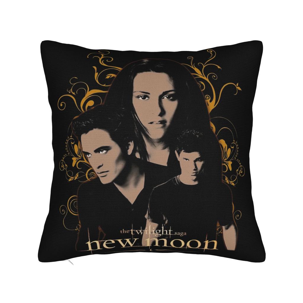 Team Jacob Cursed Fan Collage Twilight Pillowcase Soft Fabric Cushion Cover Throw Pillow Case Cover Home Drop Shipping 40*40cm