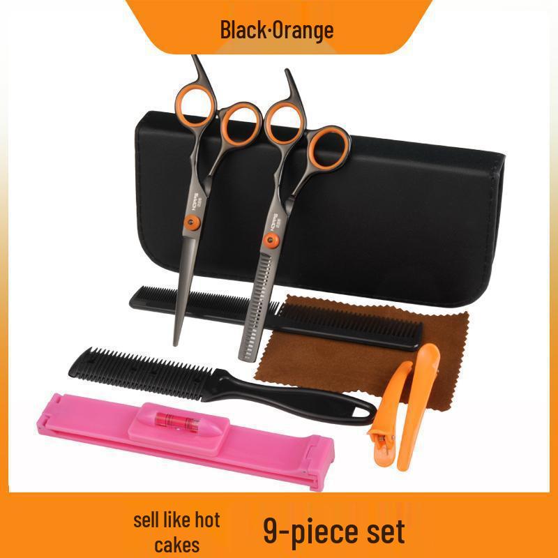 Professional Haircut & Thinning Shears Set for Home Use