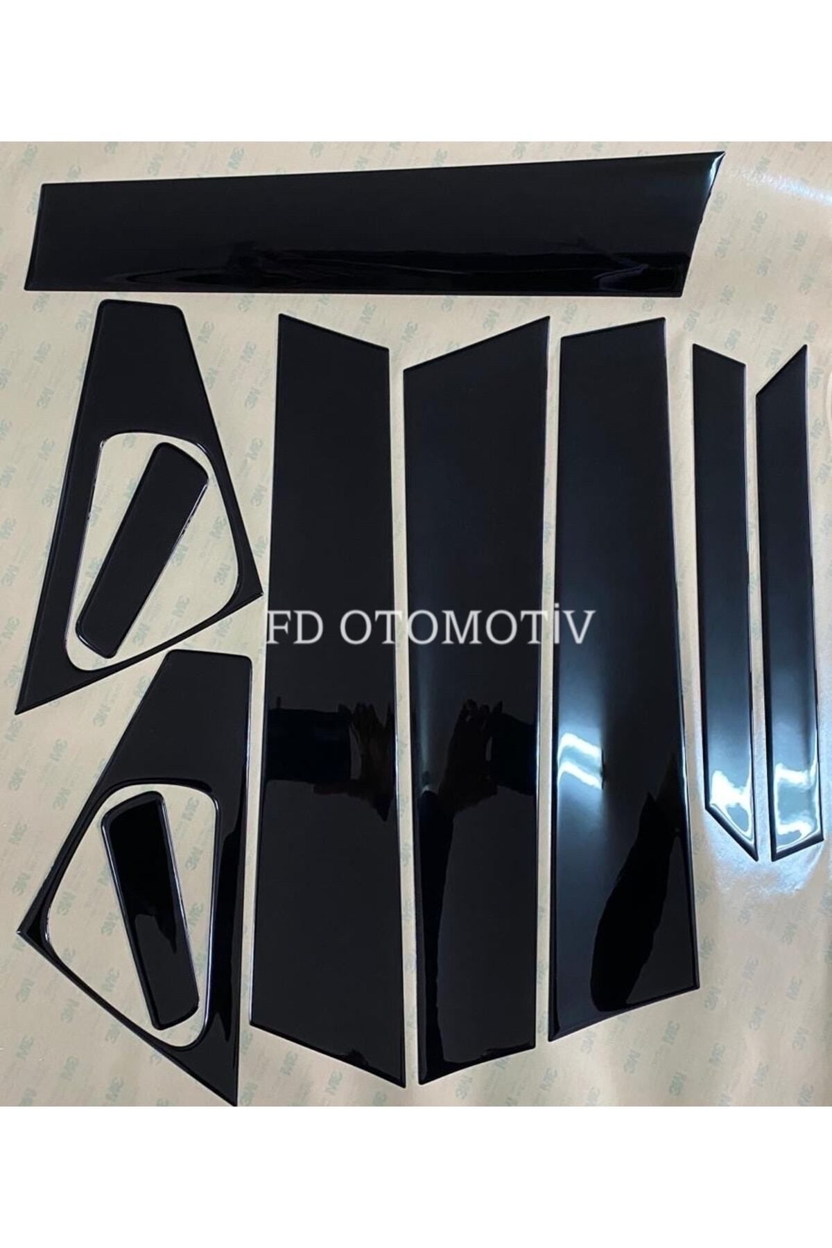 

Renault Cilo 4 Hb Kapı Direği Kaplama Parlak Siyah Piano Black Özel Dizayn