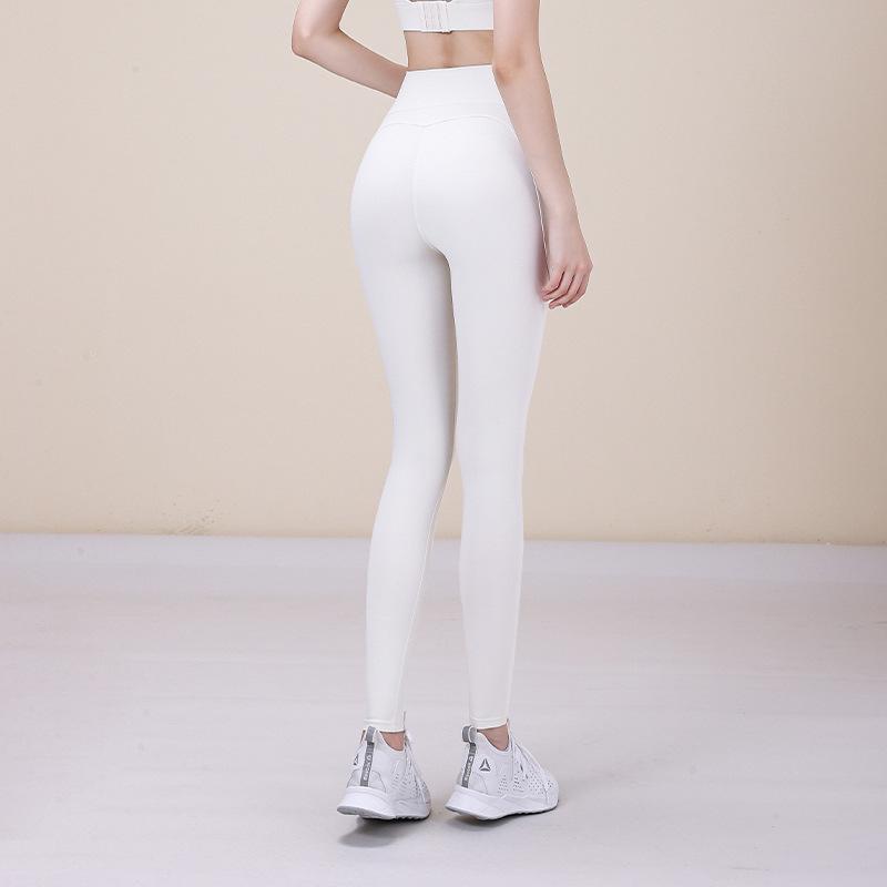 

Женские осенние брюки для йоги с высокой талией - Высокая эластичность, Поддержка ягодиц, Идеальны для фитнеса S