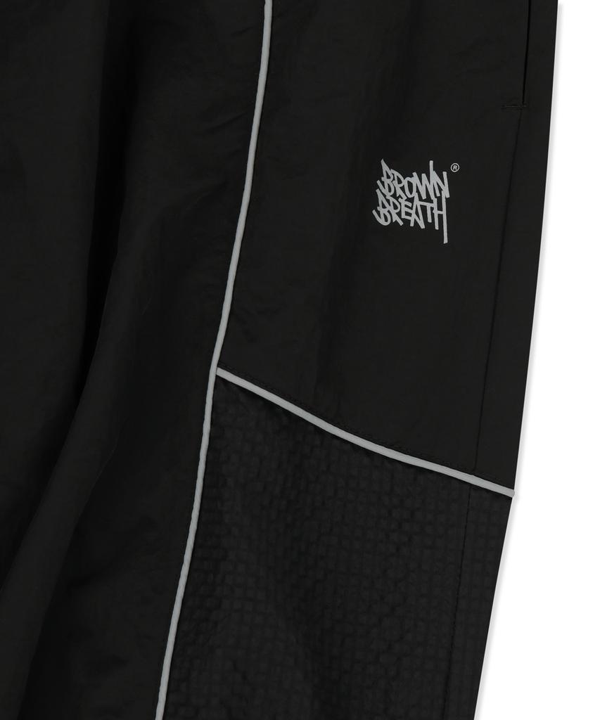 Brown Bless W Tag Shirring Piping Skirt - Black