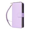 For Samsung Galaxy A17 5G/A17 4G/A26 5G Case 9 Card Slots Zipper Pocket PU Leather Phone Cover with Wrist Strap