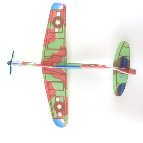 5Pcs DIY Hand Throw Flying Glider Foam Aeroplane Planes Model Children