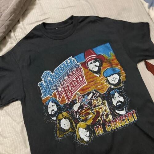 The Marshall Tucker Band Vtg T-shirt basic black reprint digital S5XL VM6342 XXL
