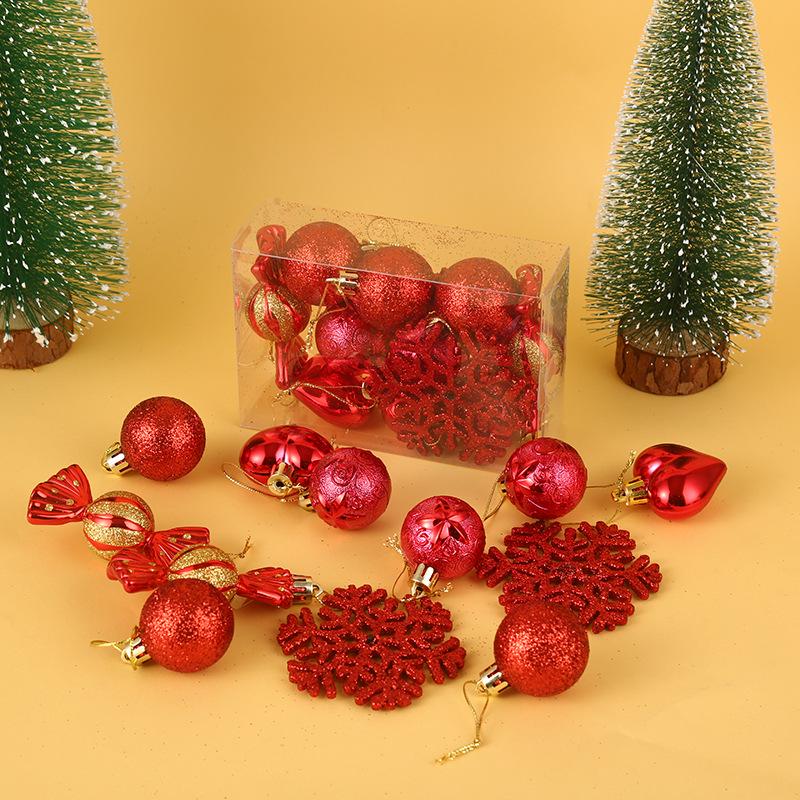 Gold Christmas Bells & Silk Florals: European & American Style Tree Ornaments & Hanging Decor