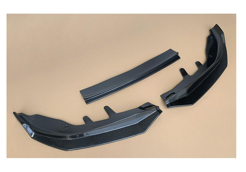 BMW 4 Series G22 Carbon Fiber Front Lip Bumper Diffuser - MP Style
