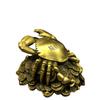 Brass Wealth From All Directions Money Copper Crab Home Desktop Craft Decoration Ornament