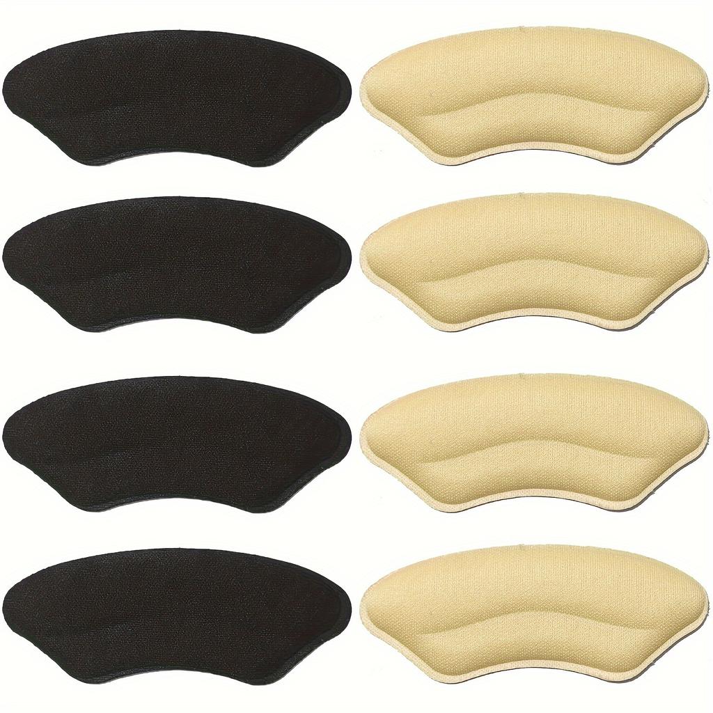 8pcs Heel Pads for Too Big Shoes Self-Adhesive Heel Protectors Heel Inserts Improve Shoe Fit And Comfort Prevent Heel Slippage