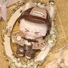 niannyyhouse 10cm, 15cm, 20cm Plush Clothes, Hat, Dress Shirt, Suspenders, Shawl, Vest, Leather Shoes, Vintage Detective Suit, Cotton Doll, Dress-Up A