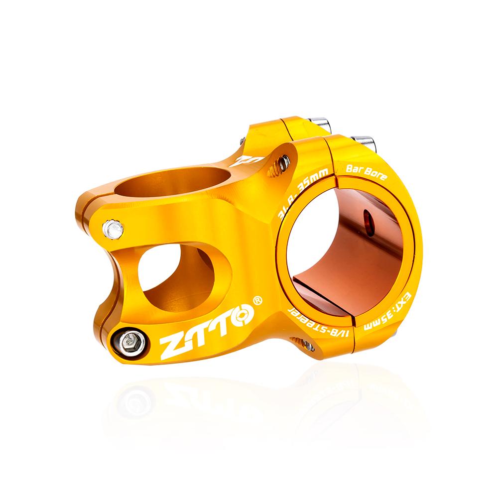 ZTTO MTB High-Strength Lightweight Bicycle Stem CNC Aluminum Alloy 0 Degree Rise DH AM Enduro For 35mm / 31.8mm Bike Handlebar