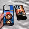 Cute P-Paddington B-BearS Hard Plastic Phone Case For Iphone 17 Air 16 15 14 13 12 11 Pro Max PC TPU Ins Case