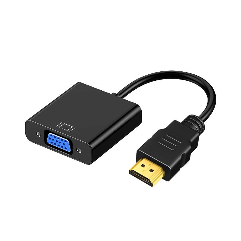HDMI to VGA Converter Adapter Cable for Computers and Projectors