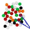 Color Matching Game Chic Birthday Gifts Interactive Toy Practical Clip Ball Puzzle for Nursery